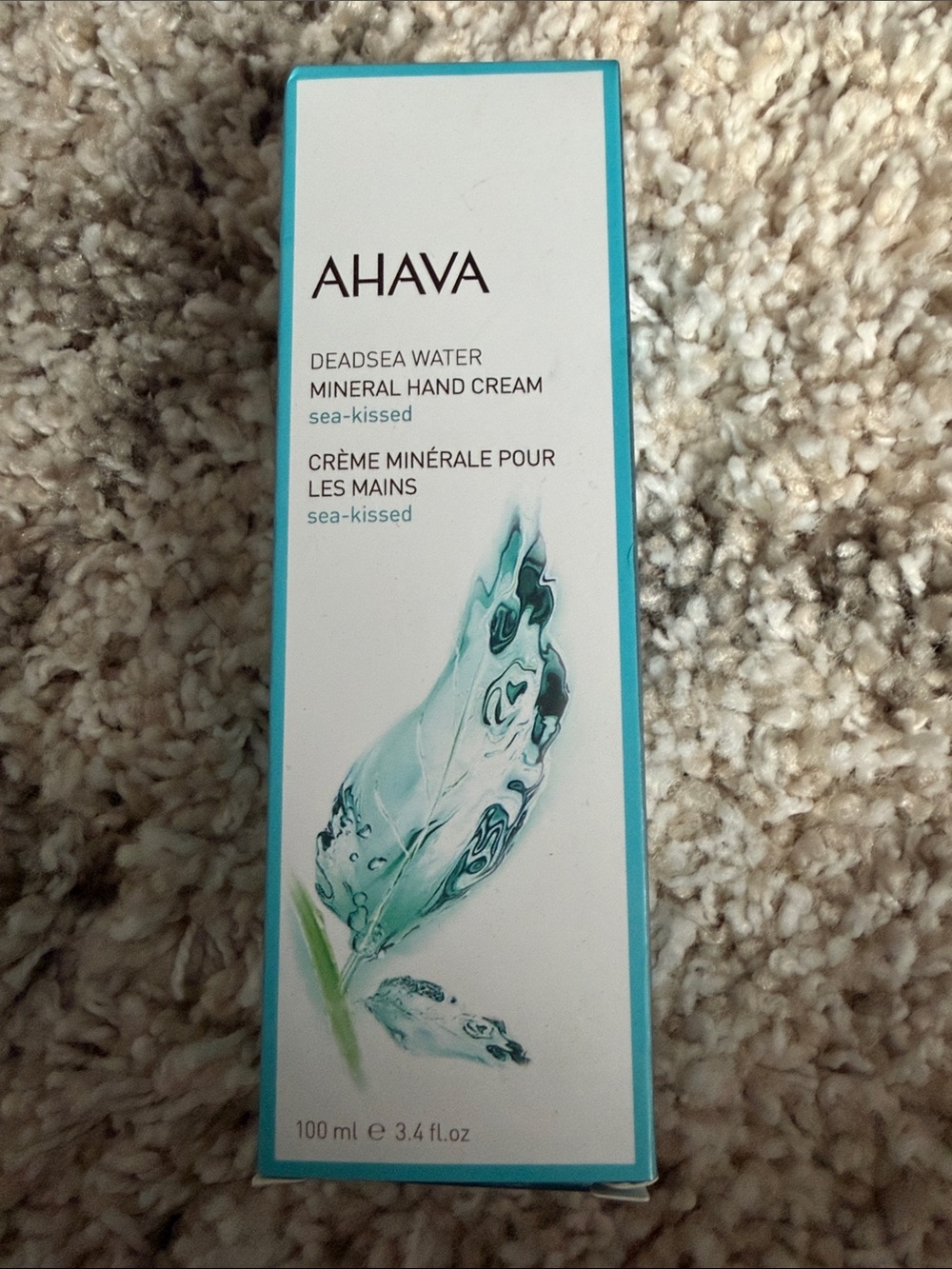 AHAVA Deadsea Water Mineral Hand Cream - Sea-Kissed (White & Teal)
